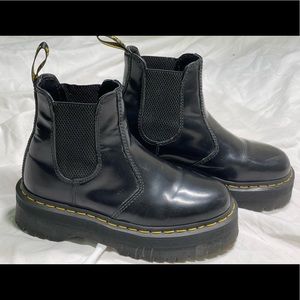 Dr. Martens 2976 Polished Smooth Platform Chelsea Boots
